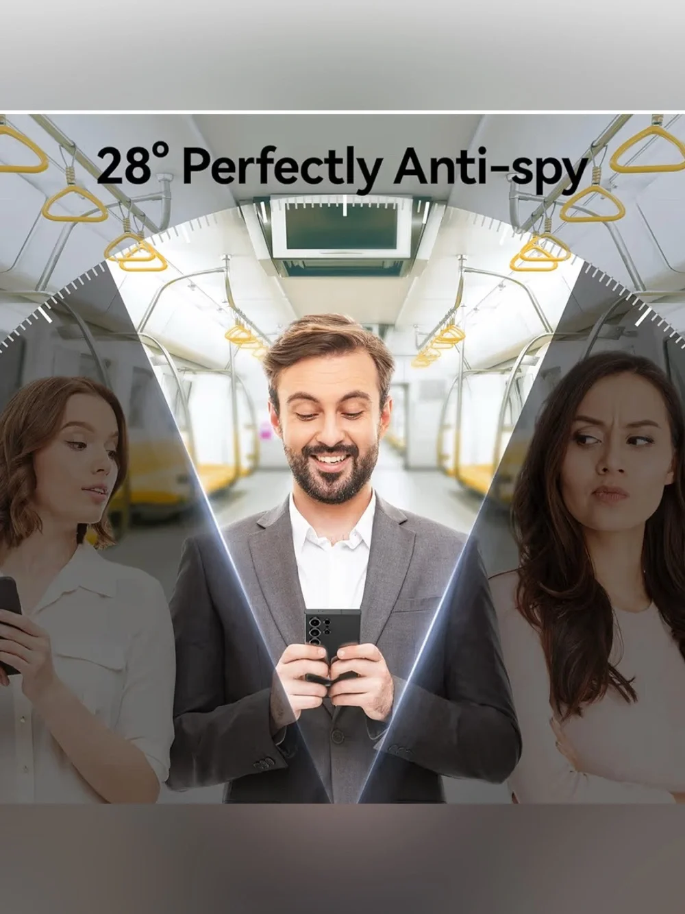 NEW SMARTDEVIL 2 Pack for Samsung Galaxy S24 Ultra Privacy Screen Protector